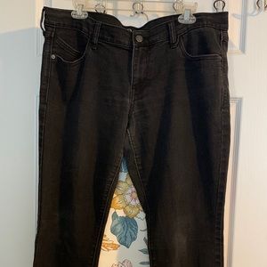 Old Navy faded Black Jean sz 14 👖